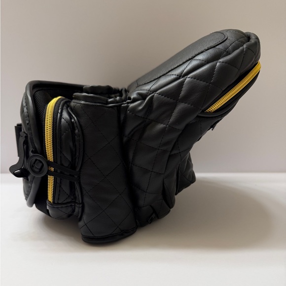 Tushbaby Black Quilted Baby Bag - Picture 3 of 13